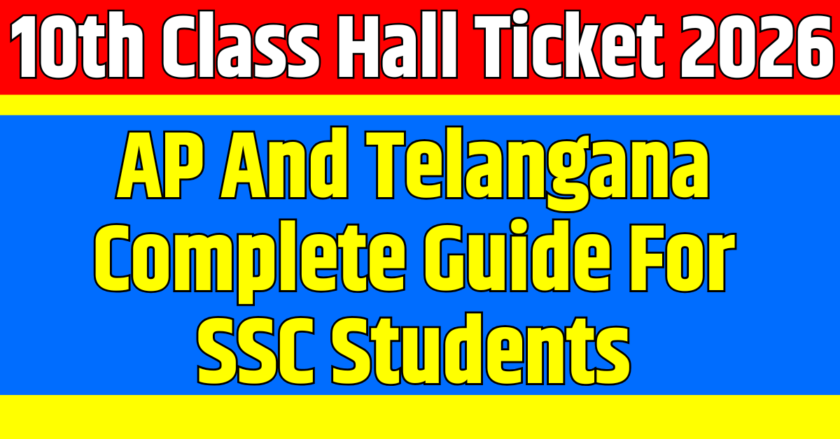 10th class hall ticket 2026