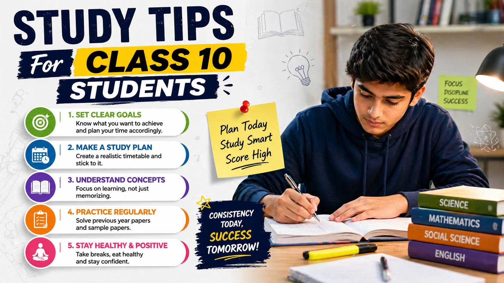 study tips for class 10 students